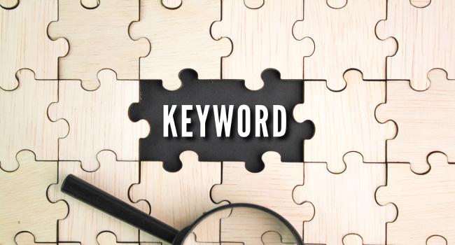 Keyword Research and a magnifying